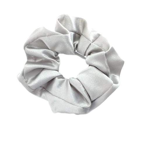 Silk Hair Rubber Scrunchie