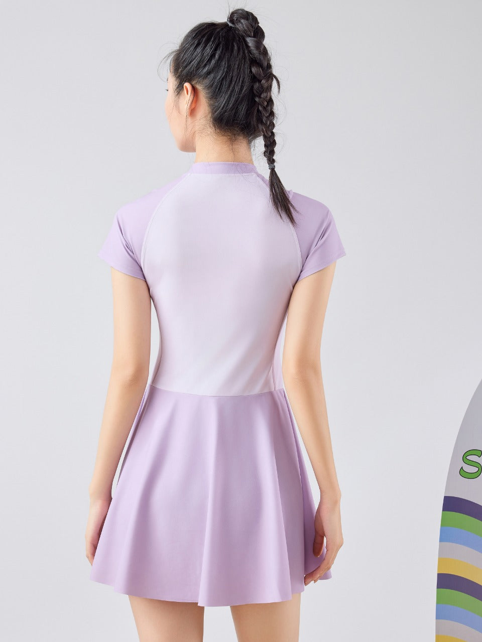 SunSurge Sporty Skirt Swimsuit