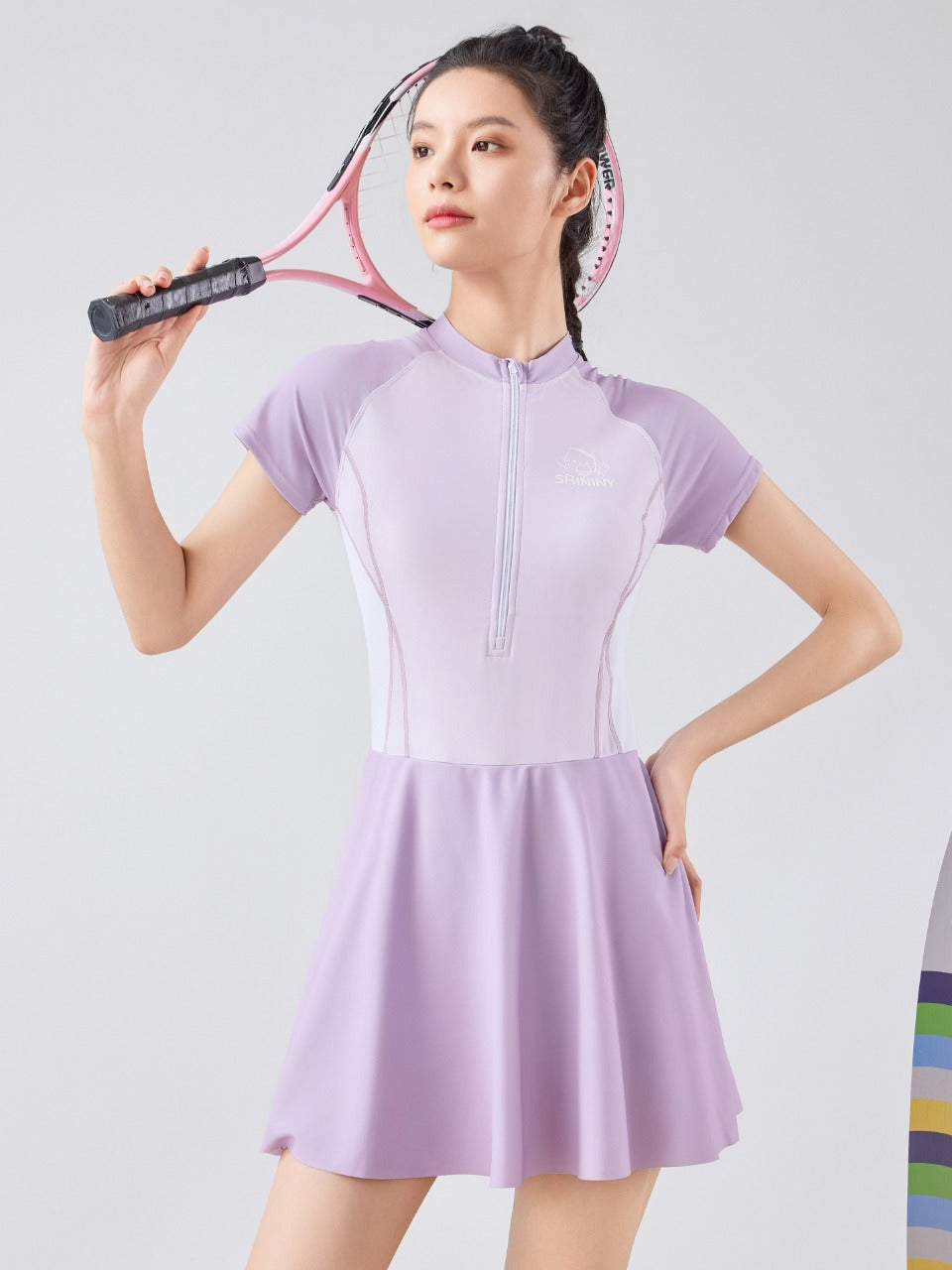 SunSurge Sporty Skirt Swimsuit