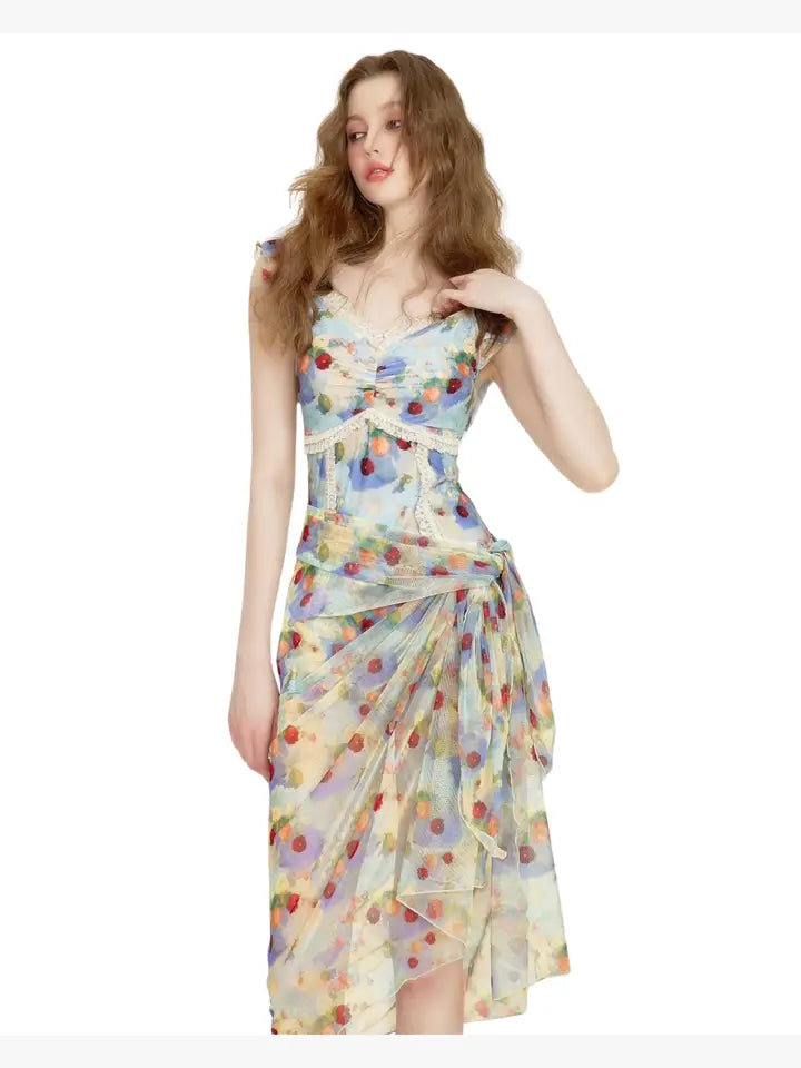Vintage Cherry Bloom Set