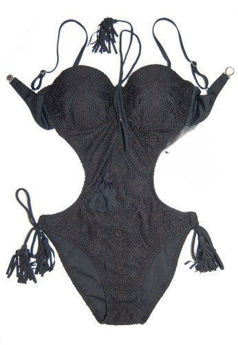 Heavenly Lace Tandem One Piece Swimsuit