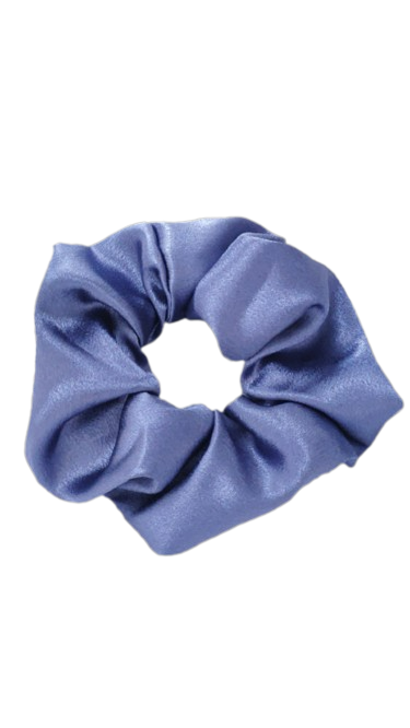 Silk Hair Rubber Scrunchie