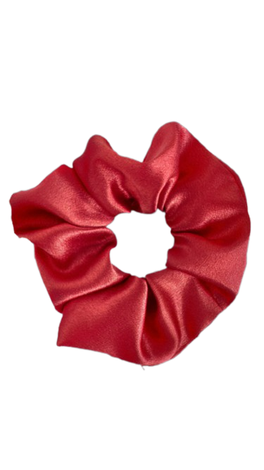 Silk Hair Rubber Scrunchie