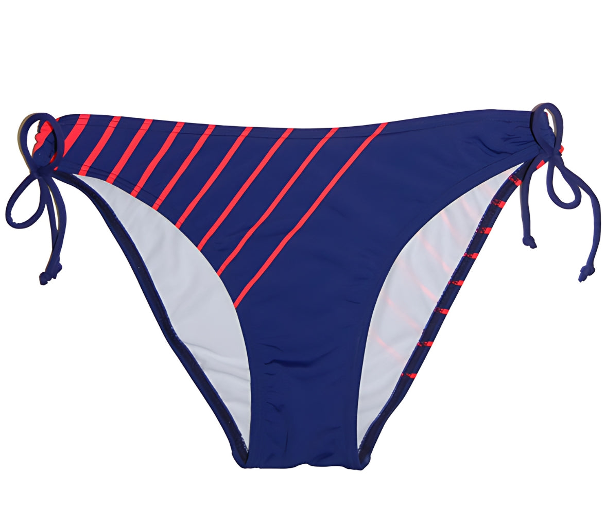 Vibrant Striped Coordinated Bikini Set