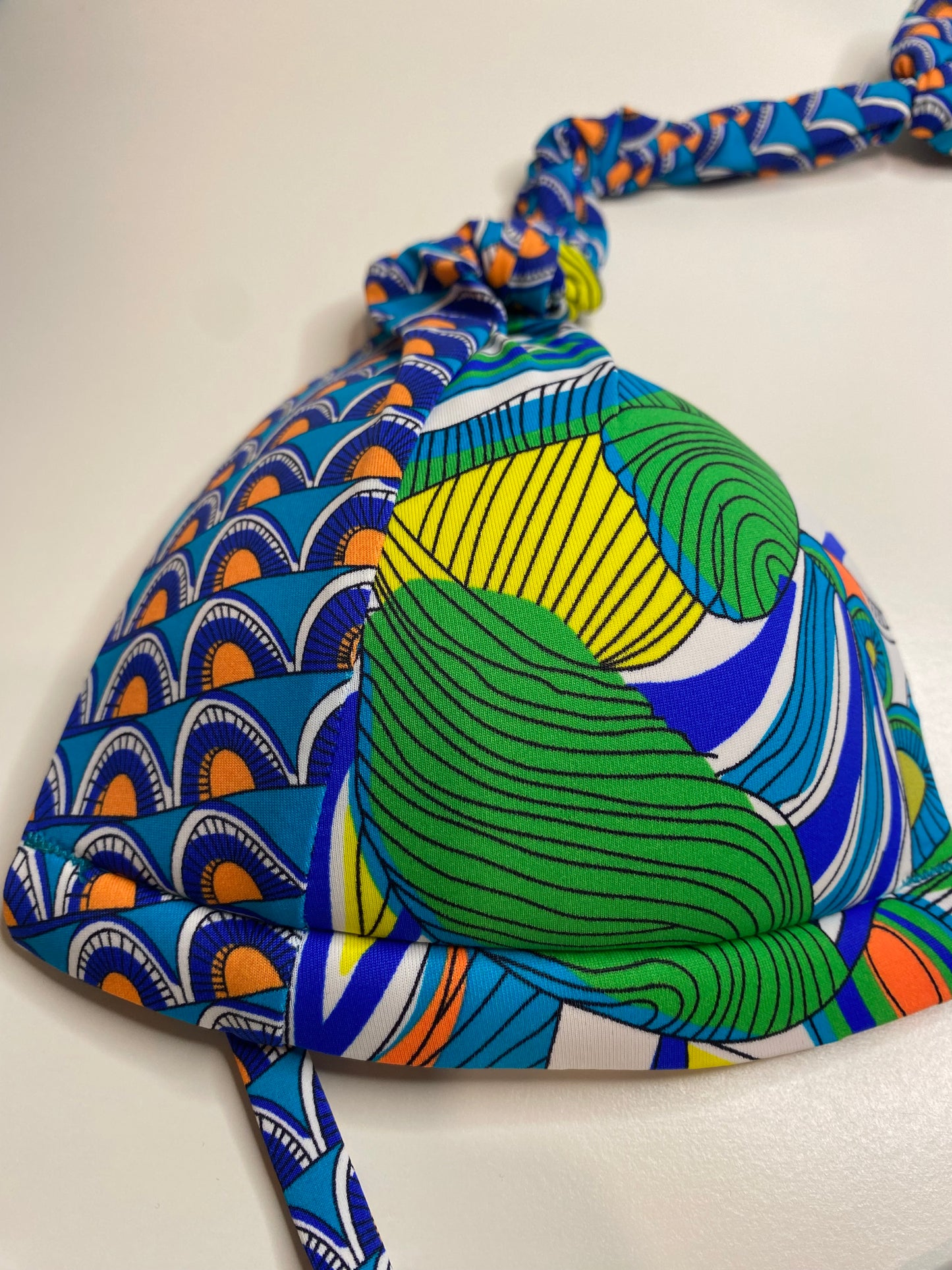 Patterned Underwire Bikini Ensemble