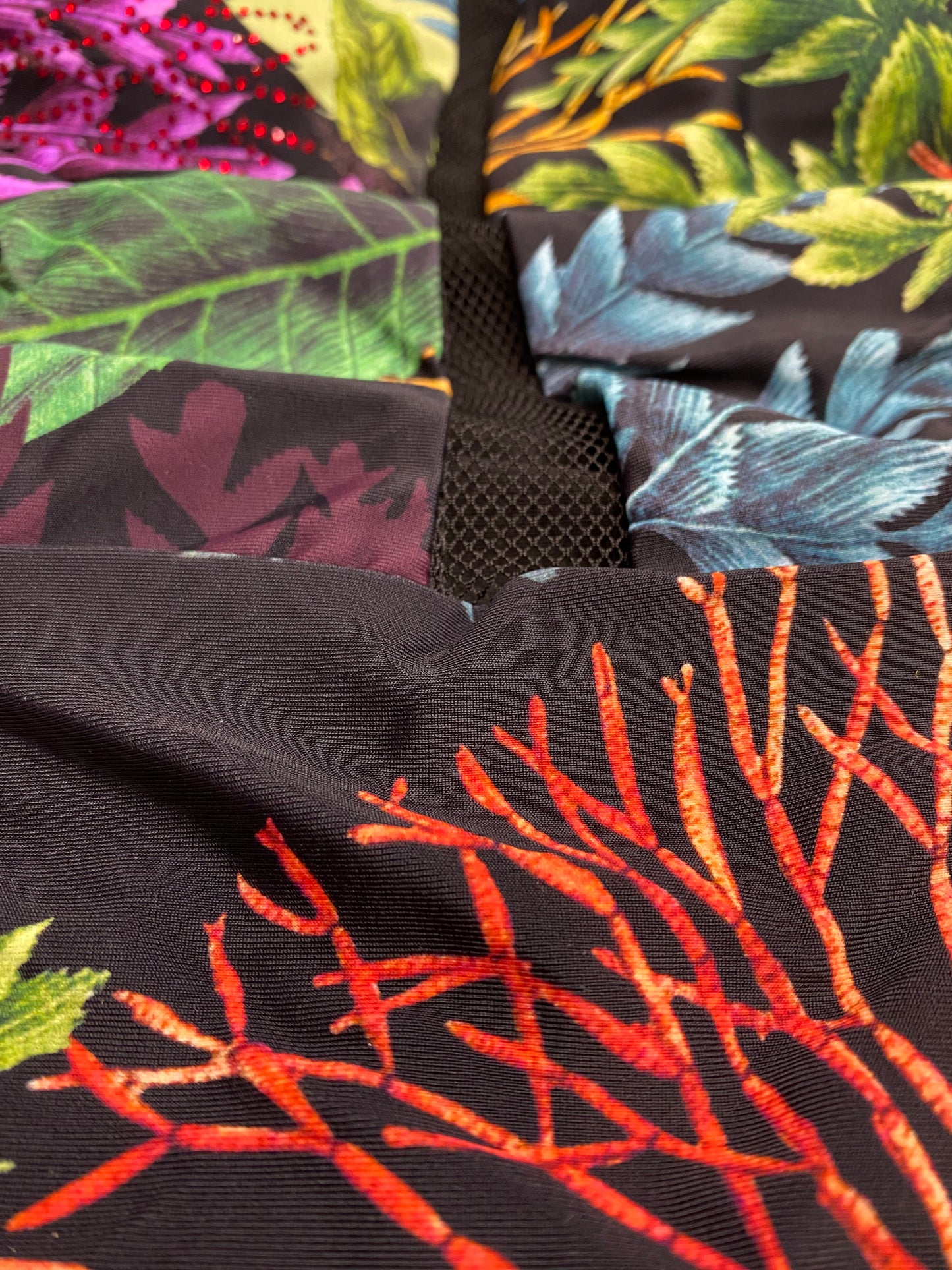 Asymmetric Print Beach Chic Swimsuit