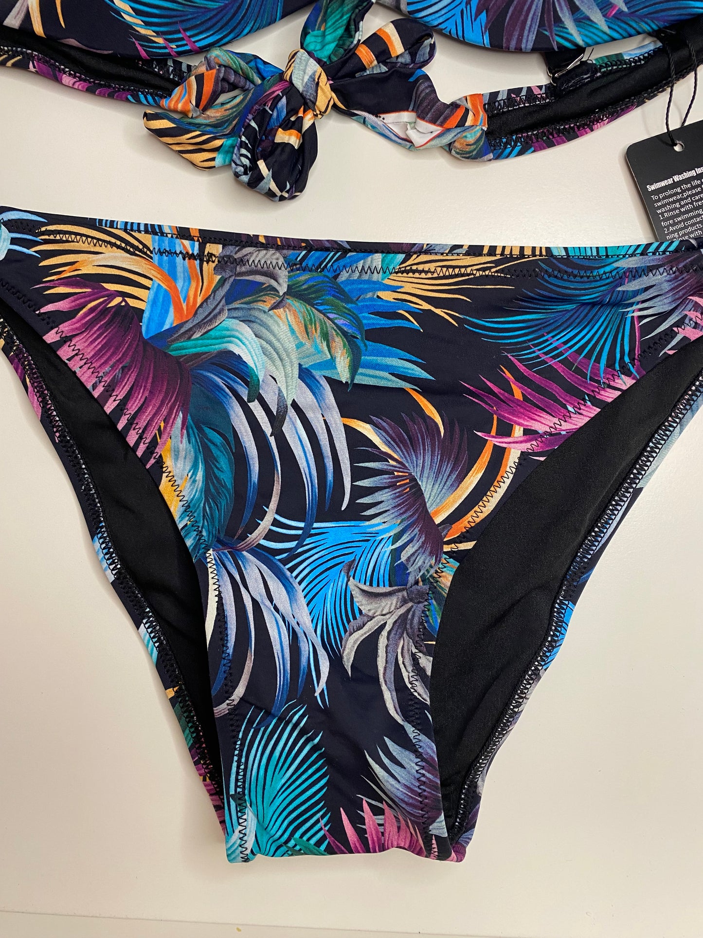 Tropic Glam Floral Bikini Set