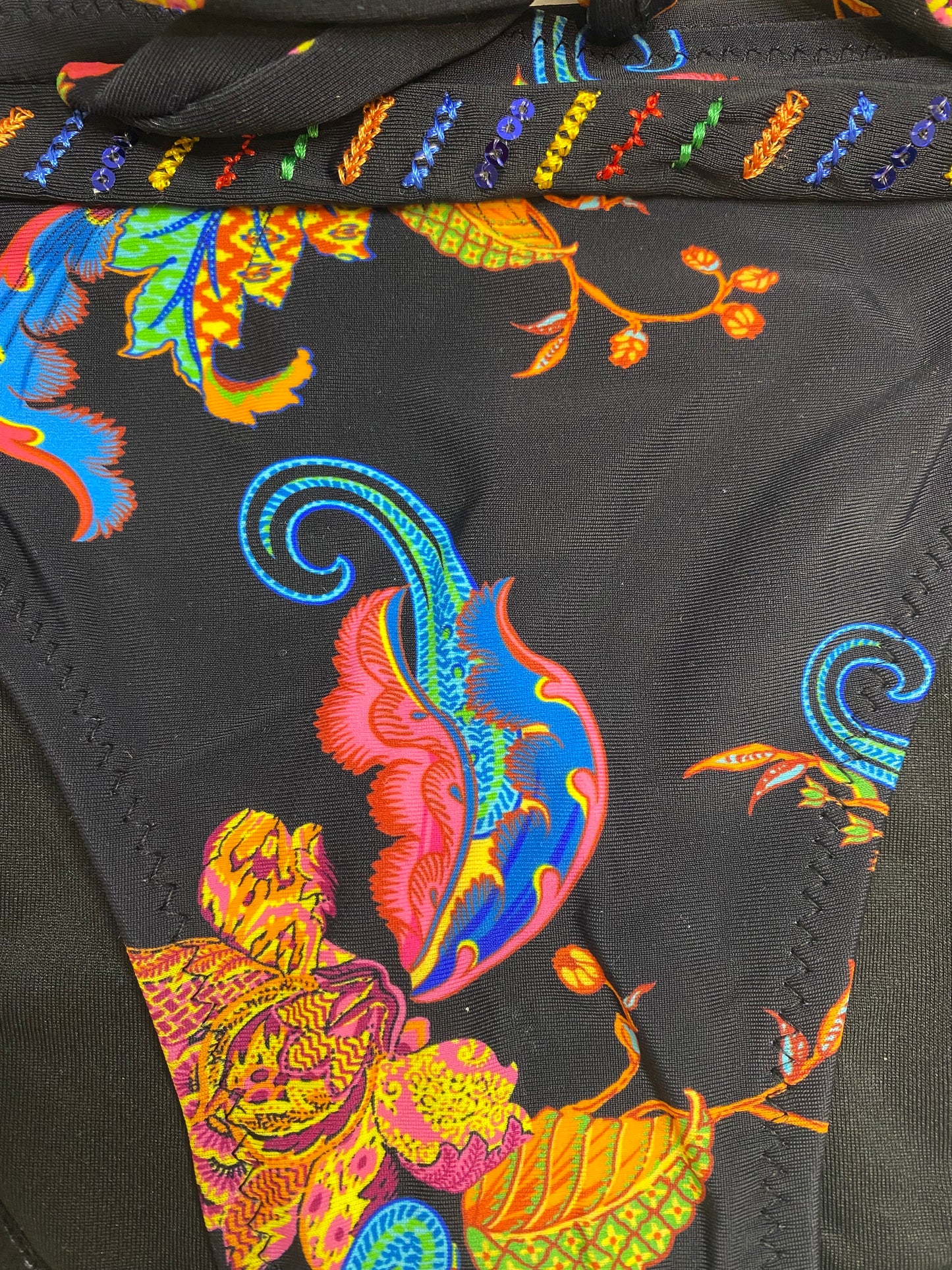 Glowing Elegance Printed Lift Bikini Set