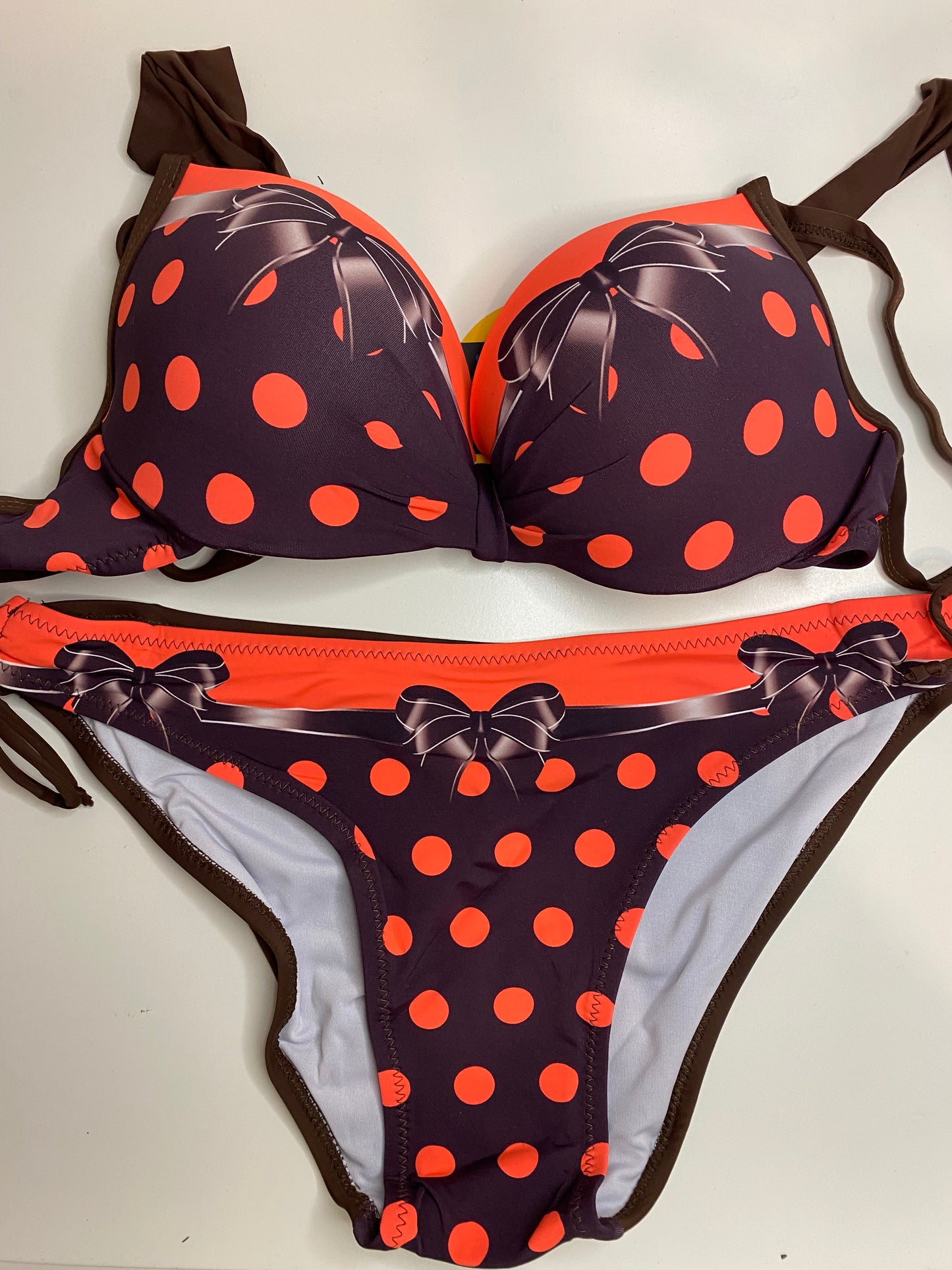 Dotty Daze Bow Bikini Set