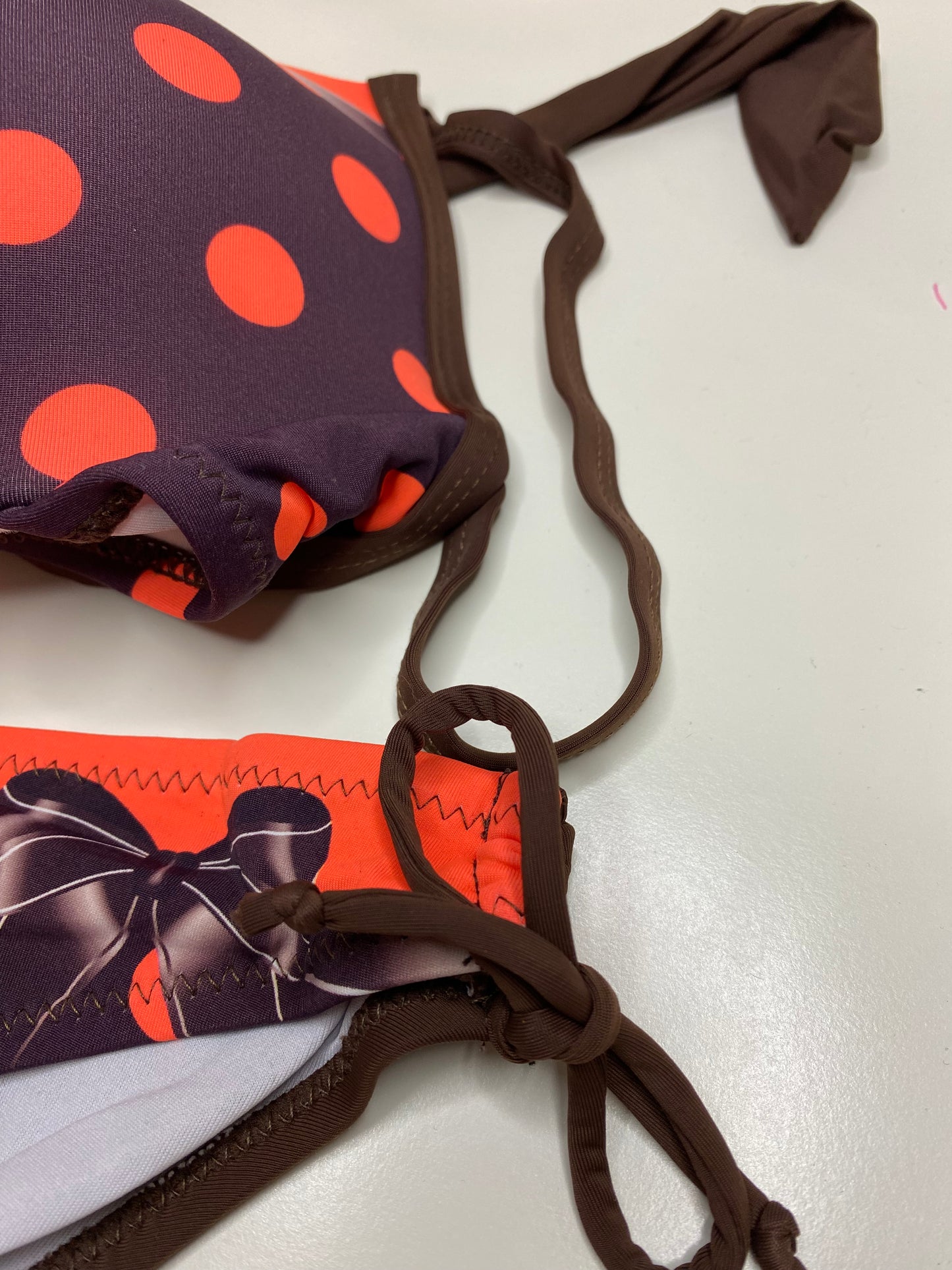 Dotty Daze Bow Bikini Set