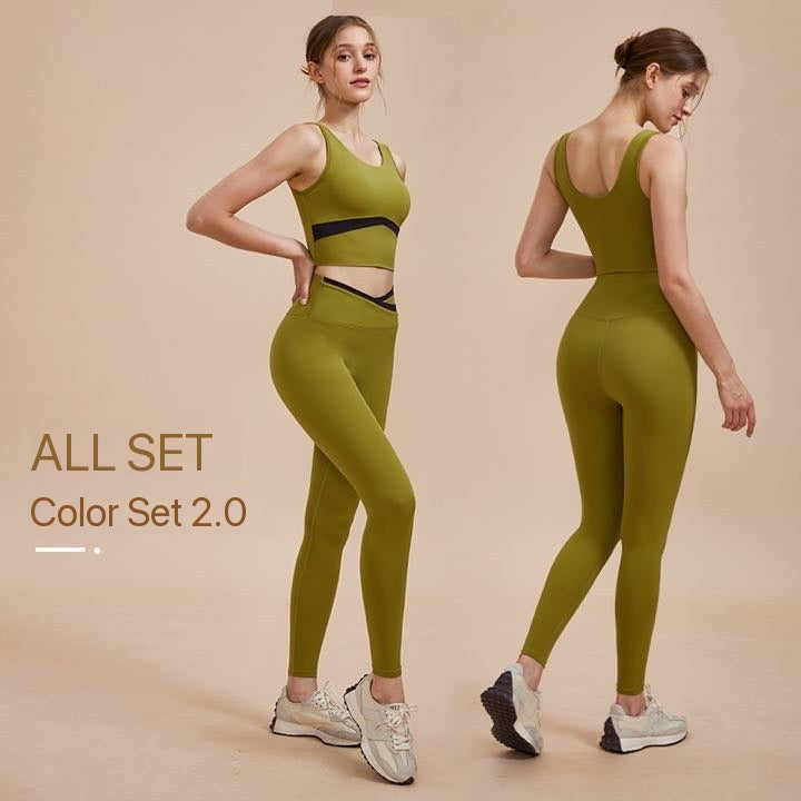 CurveCraft VividTone Harmony Yoga Set