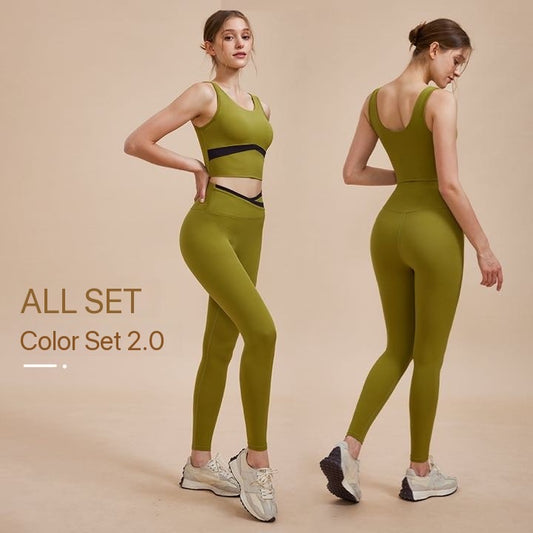 CurveCraft VividTone Harmony Yoga Set