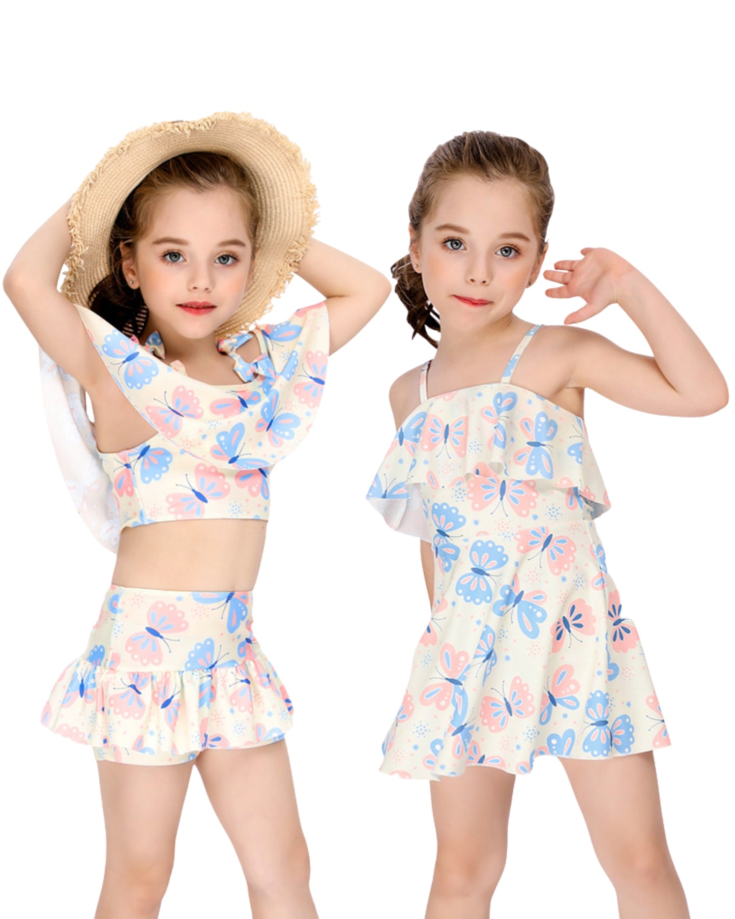 Butterfly Breeze 3-Piece Swimwear Set