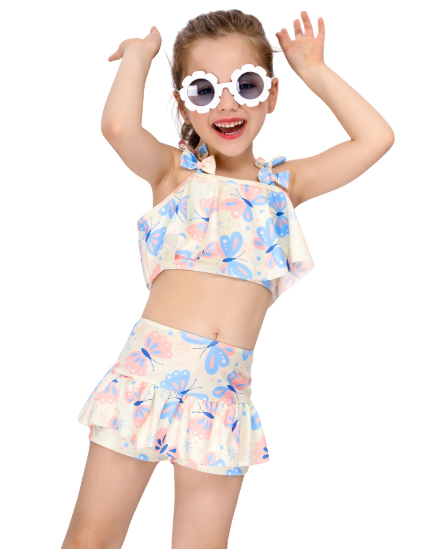Butterfly Breeze 3-Piece Swimwear Set