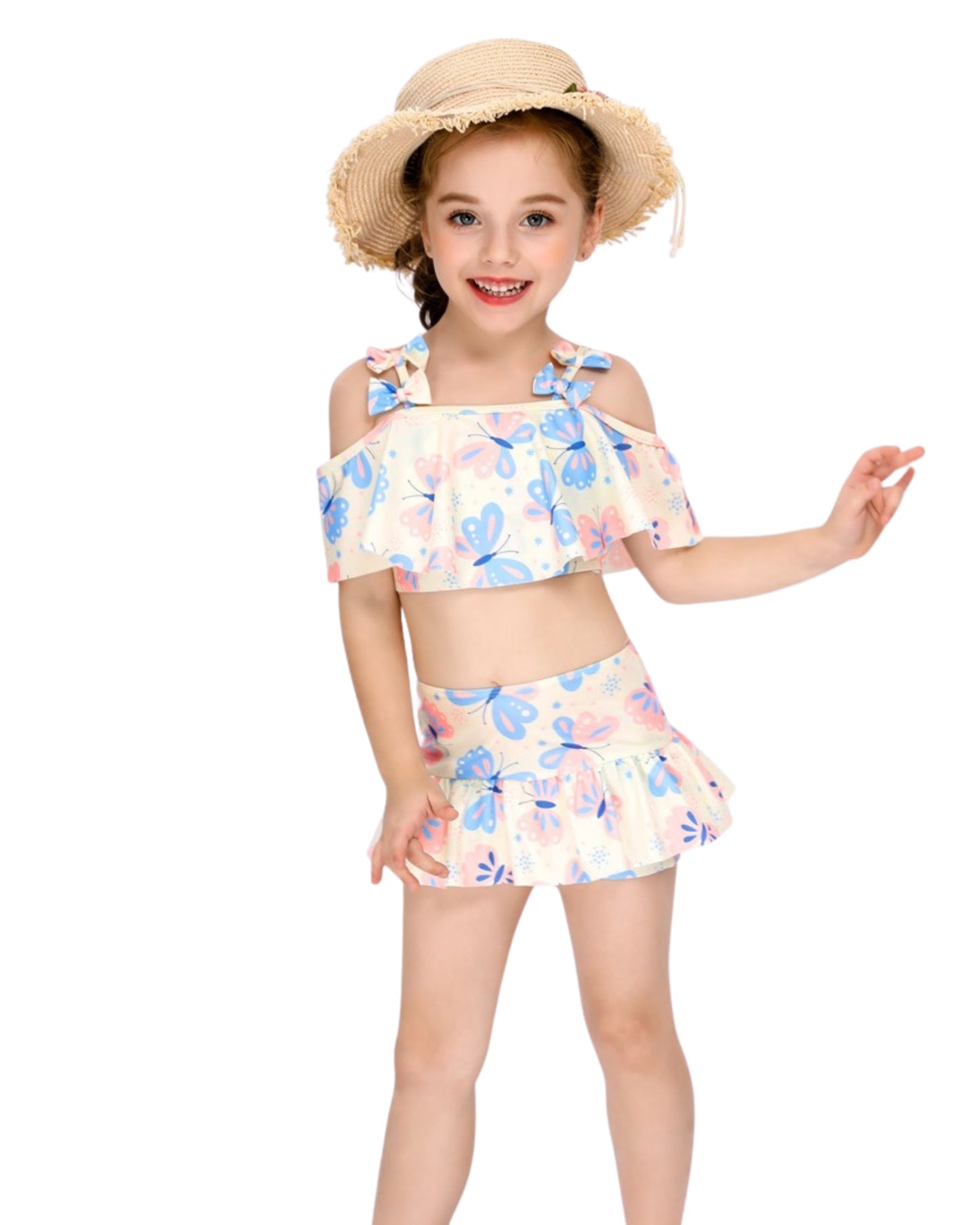 Butterfly Breeze 3-Piece Swimwear Set