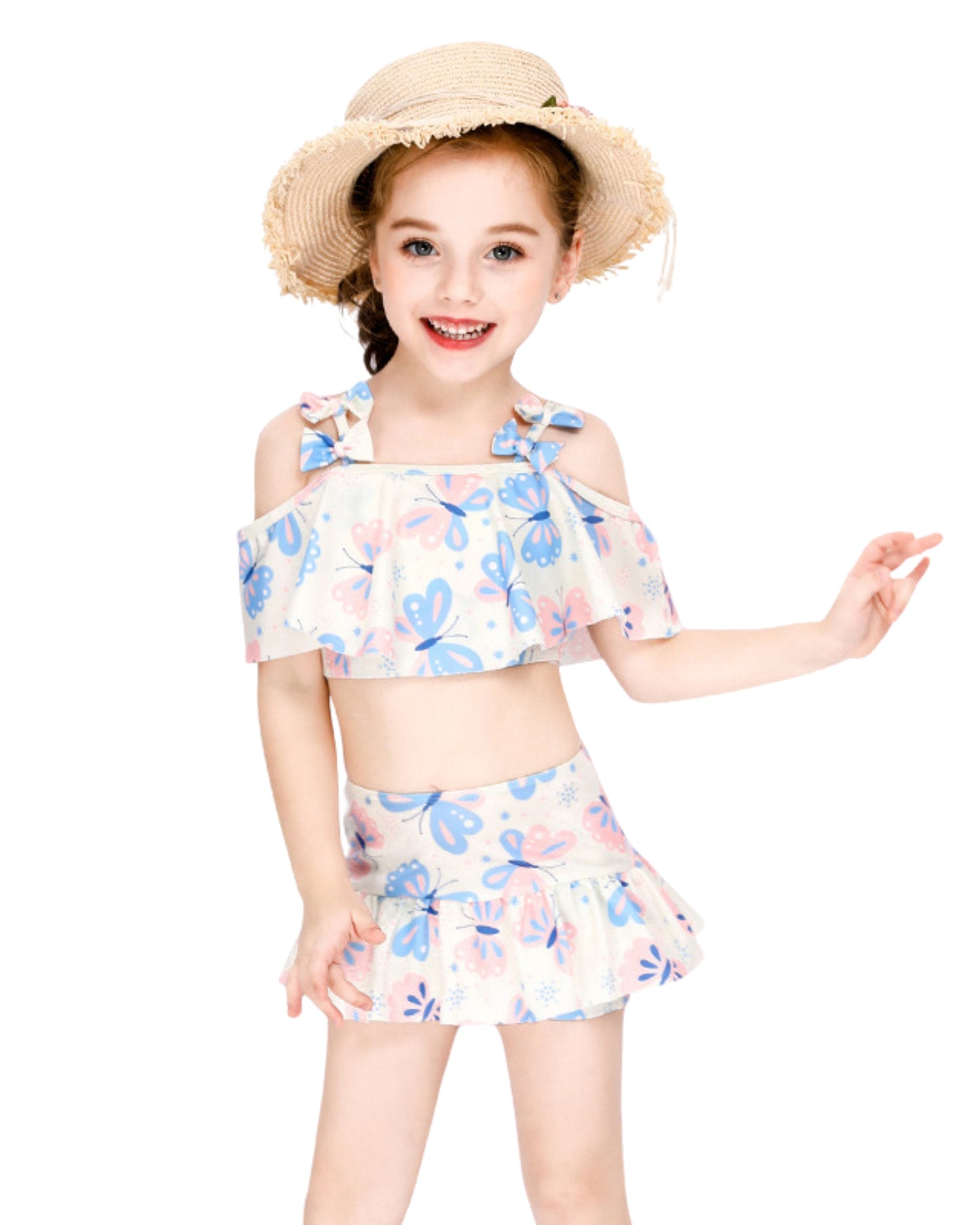 Butterfly Breeze 3-Piece Swimwear Set