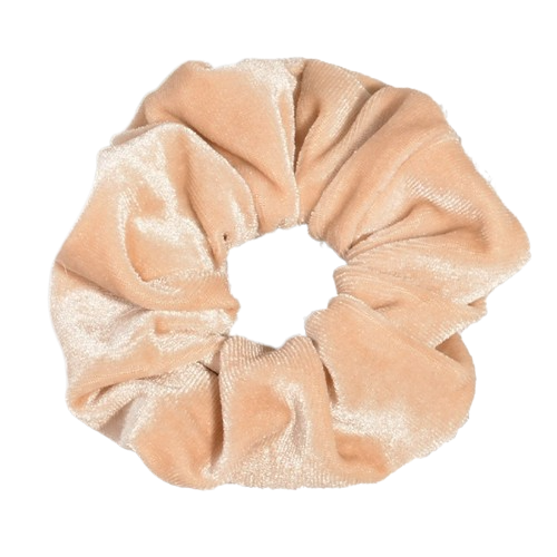 Candy Color Gold Velvet Scrunchie