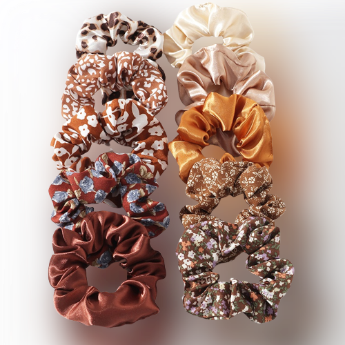 10 Pieces Scrunchies Box