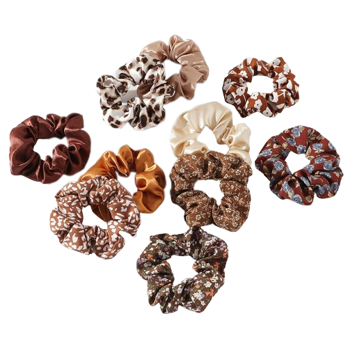 10 Pieces Scrunchies Box