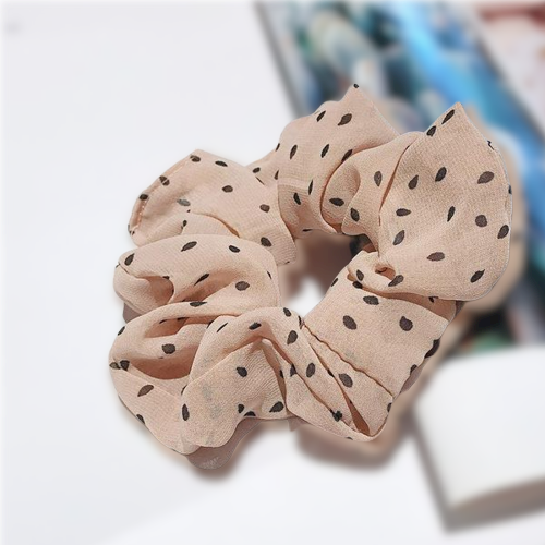 Polka Dot Scrunchie