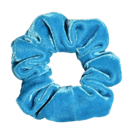 Candy Color Gold Velvet Scrunchie