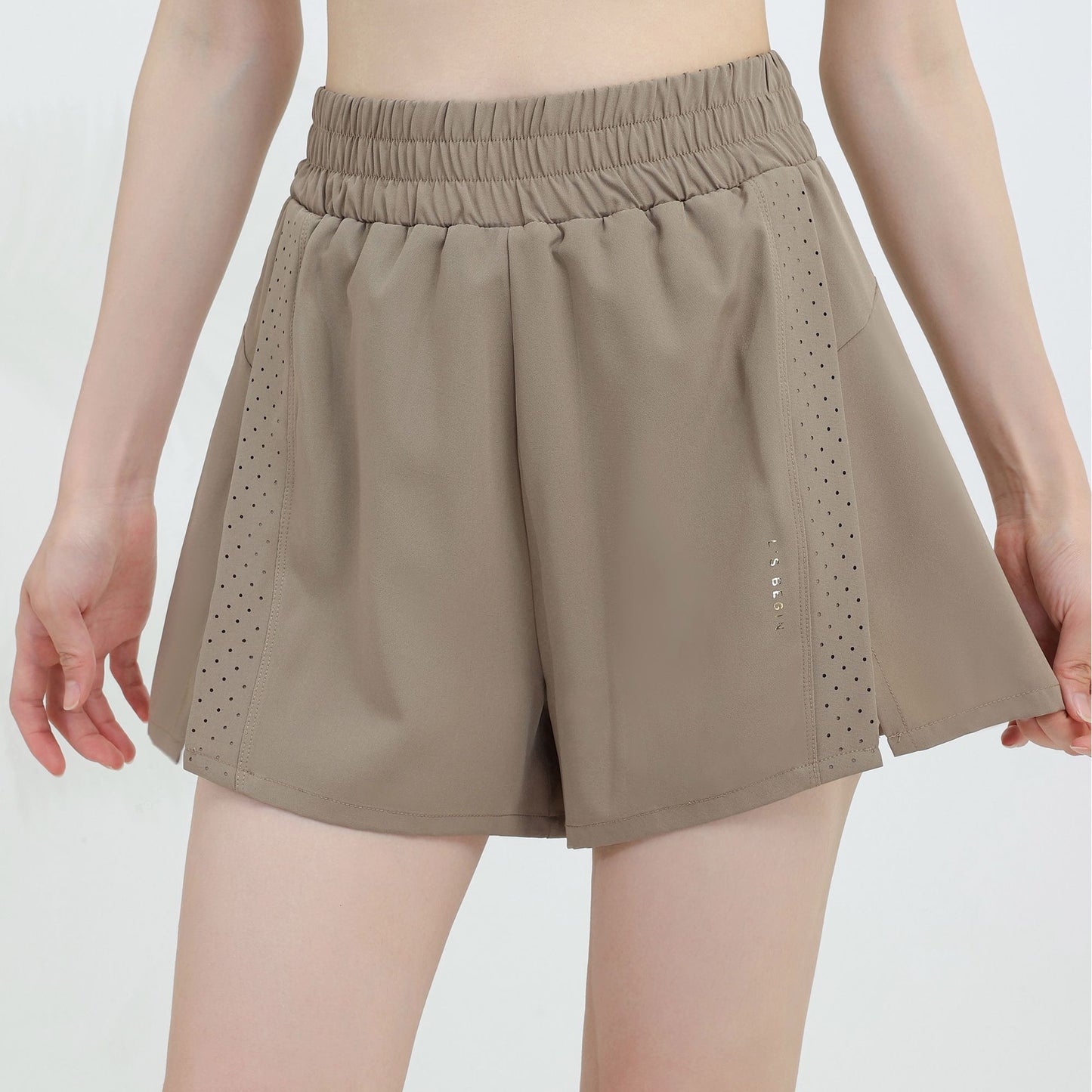PetalPower QuickDry BurntFlower Shorts