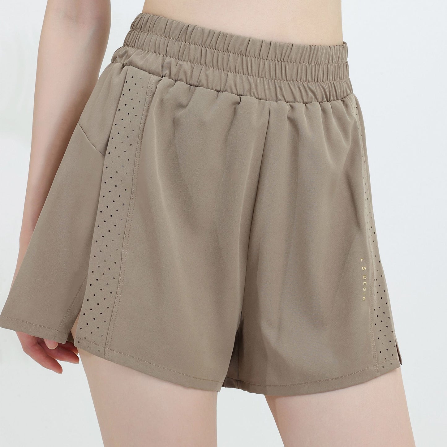 PetalPower QuickDry BurntFlower Shorts