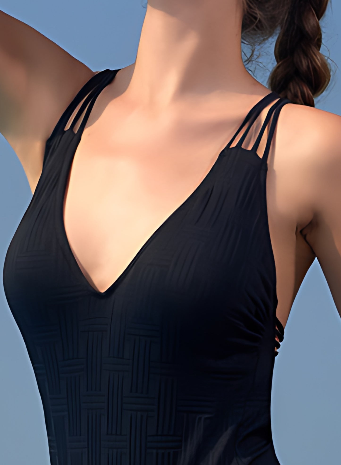 Shoreline Stitched One piece Swimsuit