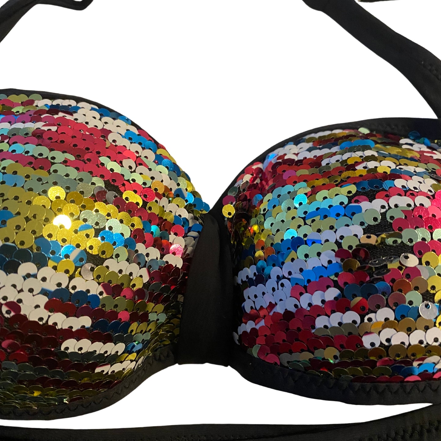 SparkleWave Tie-Side Bikini Set