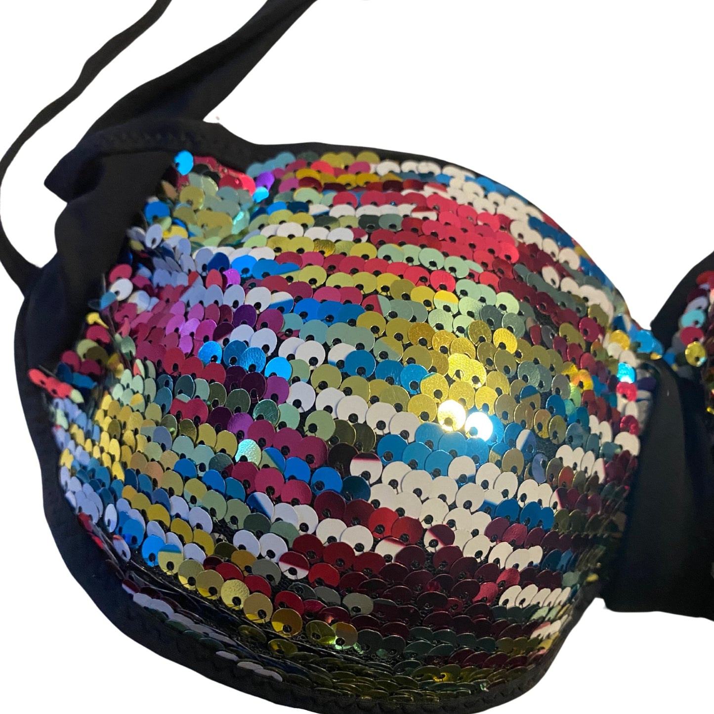 SparkleWave Tie-Side Bikini Set