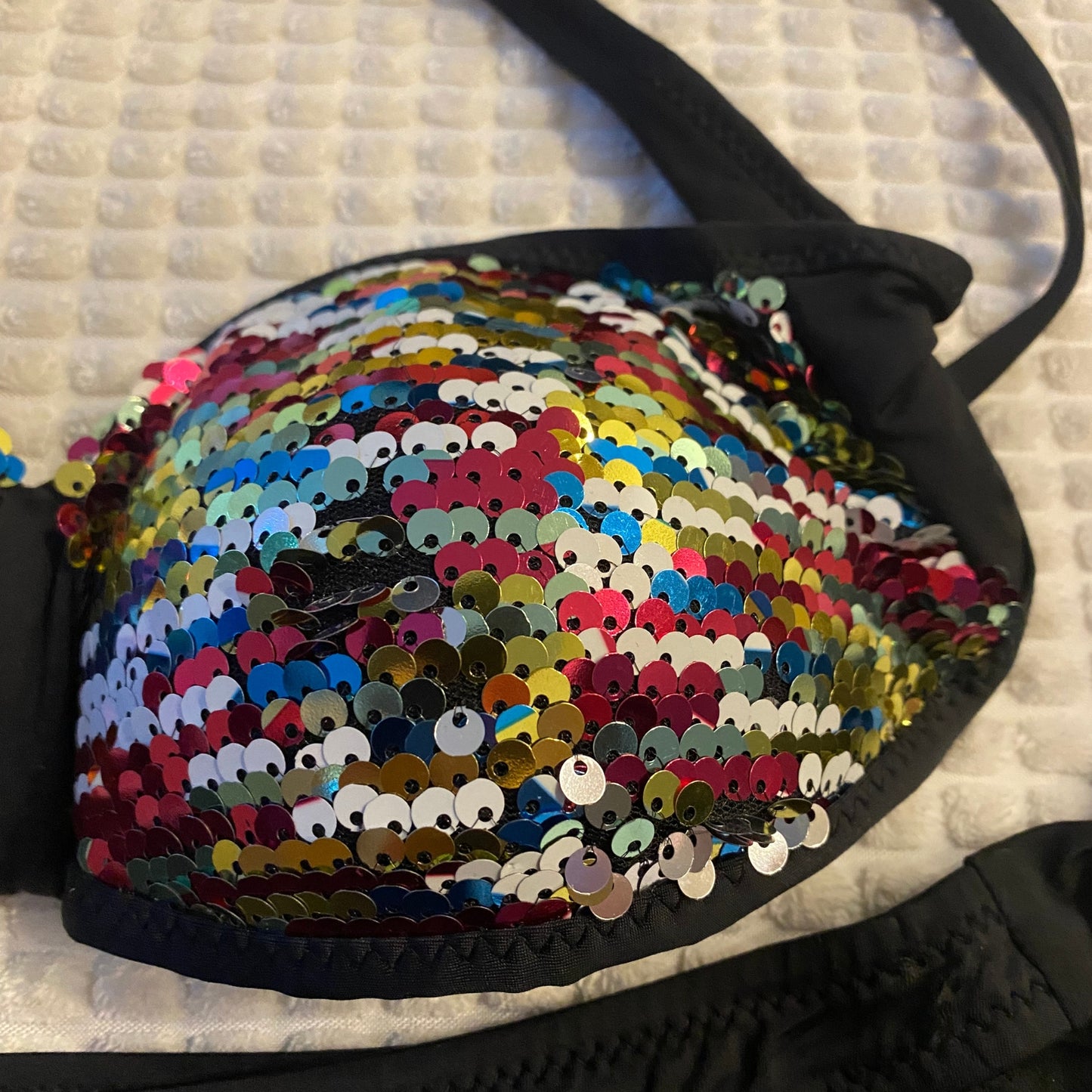 SparkleWave Tie-Side Bikini Set