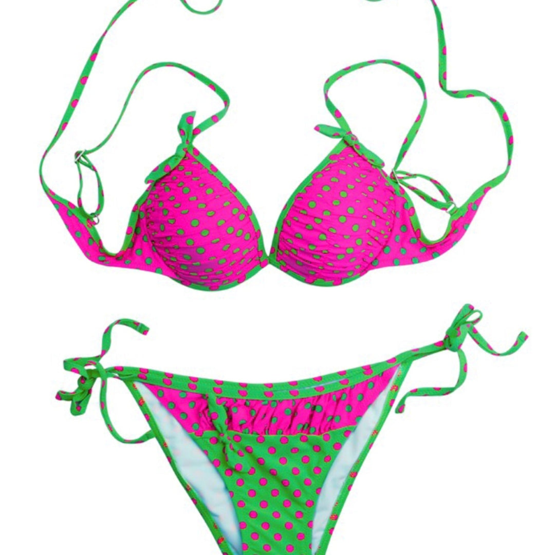 Polka Bliss Bow Bikini