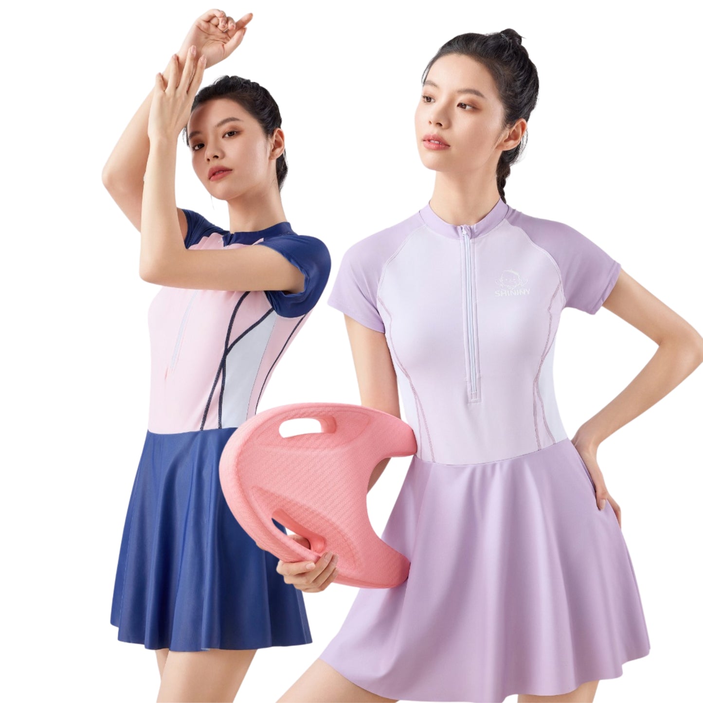 SunSurge Sporty Skirt Swimsuit