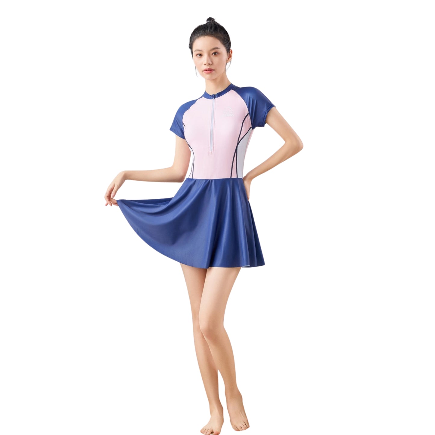 SunSurge Sporty Skirt Swimsuit