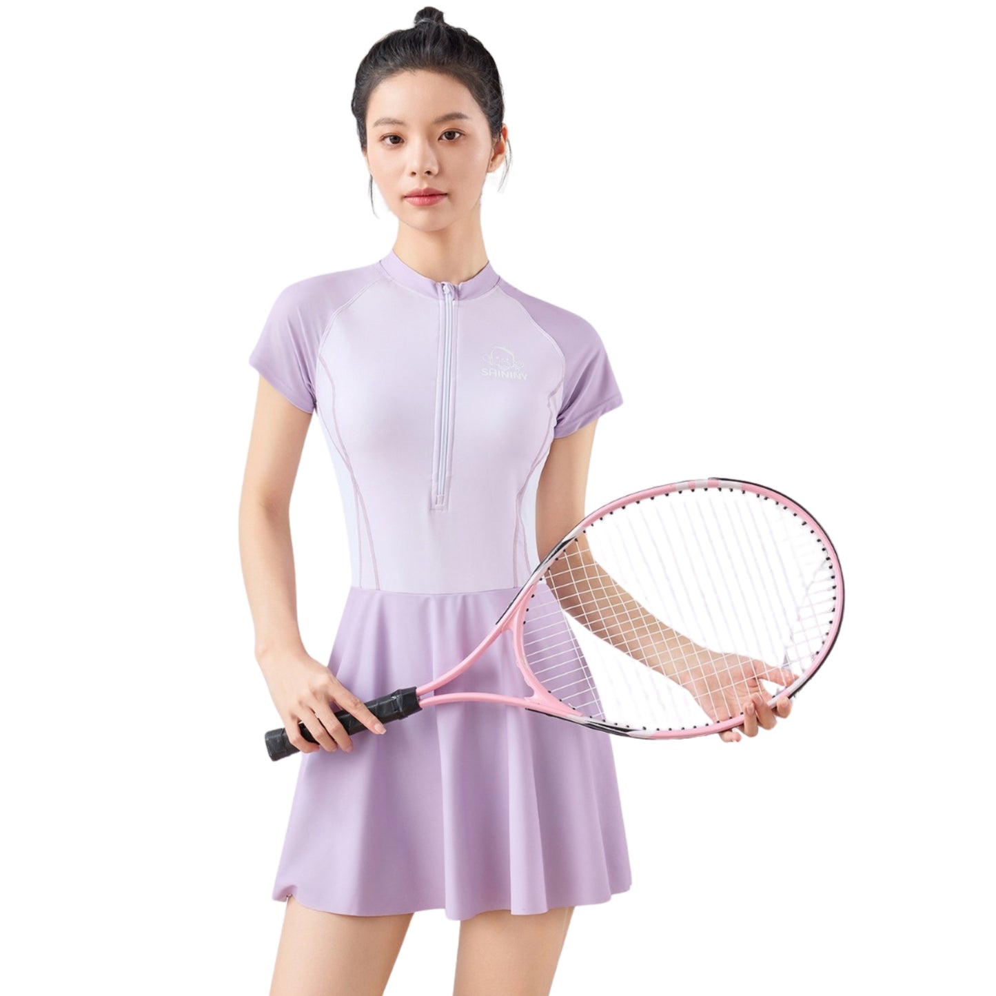 SunSurge Sporty Skirt Swimsuit