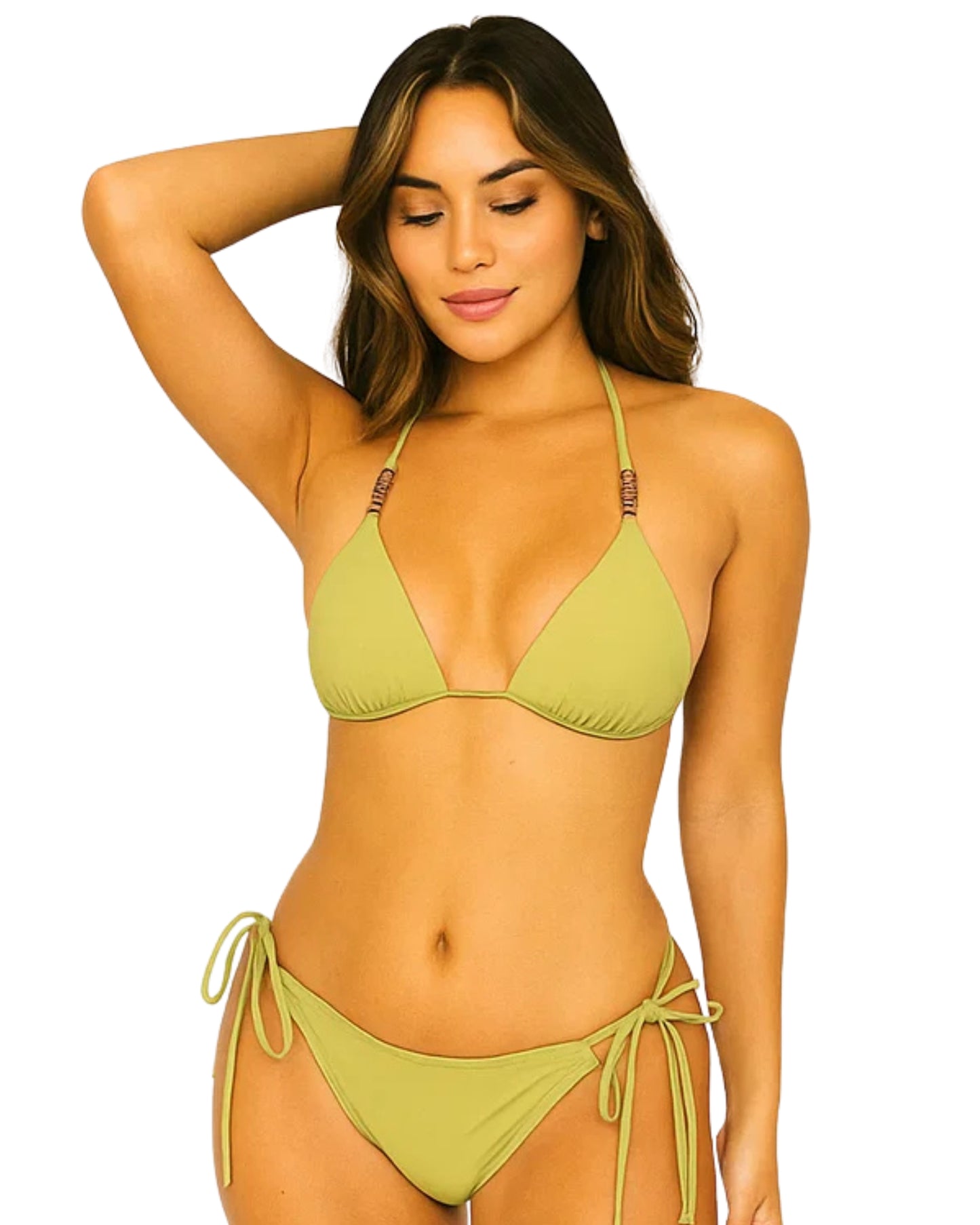 Olive Crush Classic Tie Bikini