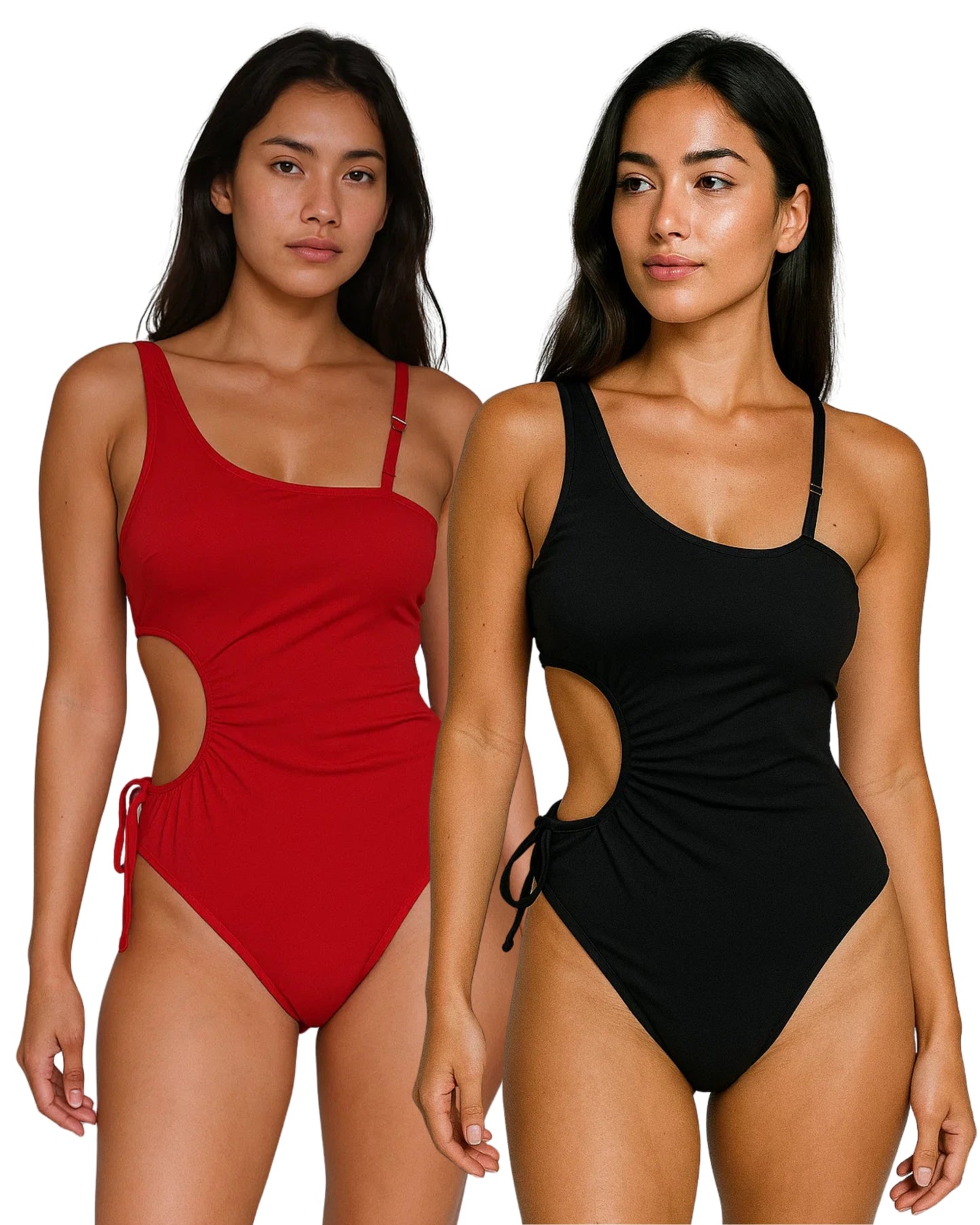 Crimson Eclipse One-Piece