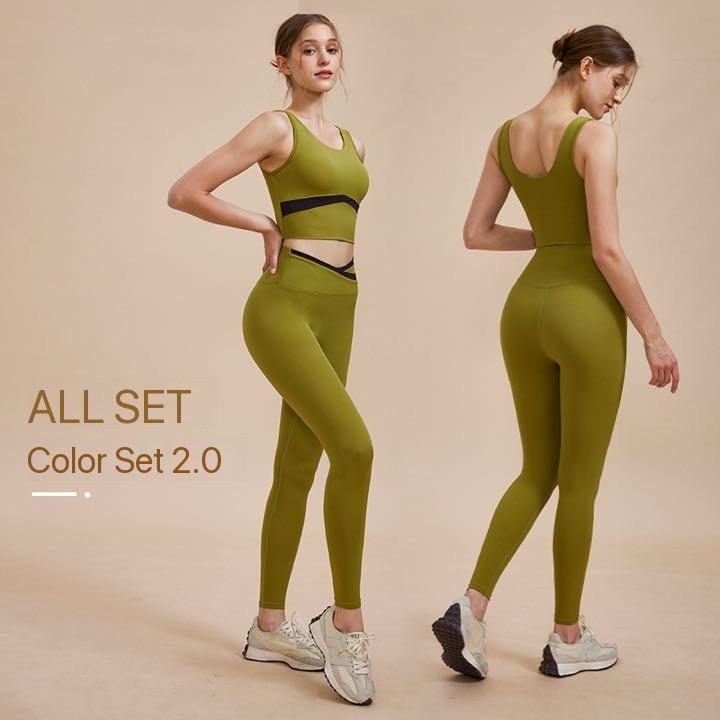 CurveCraft VividTone Harmony Yoga Set