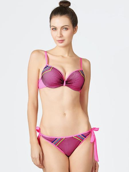 mesh string bikini set