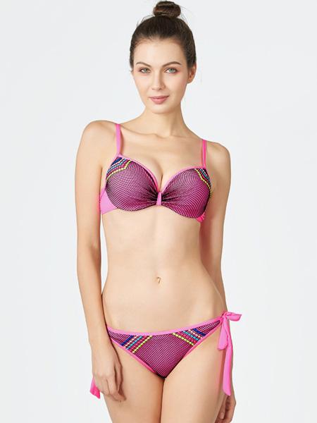 mesh string bikini set