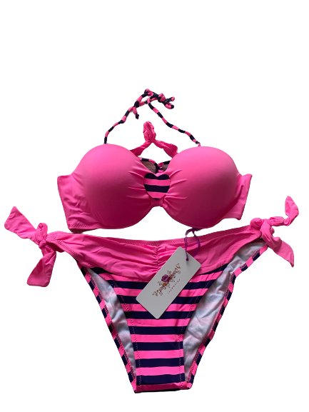 Love Stripes Sleek Bikini Set