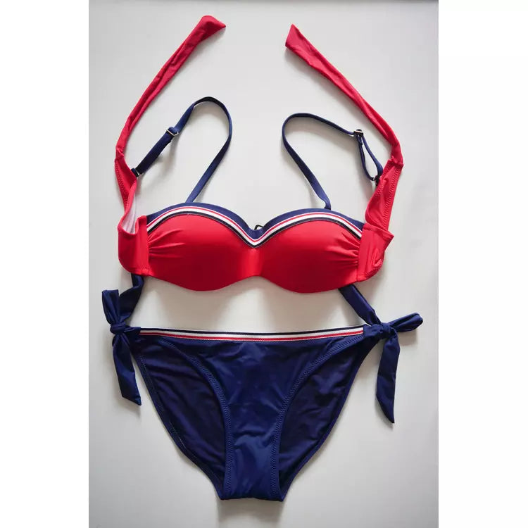 flat chest bikini set
