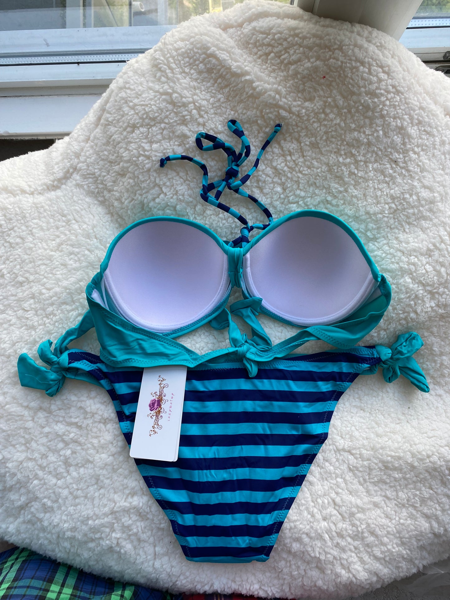 Love Stripes Sleek Bikini Set