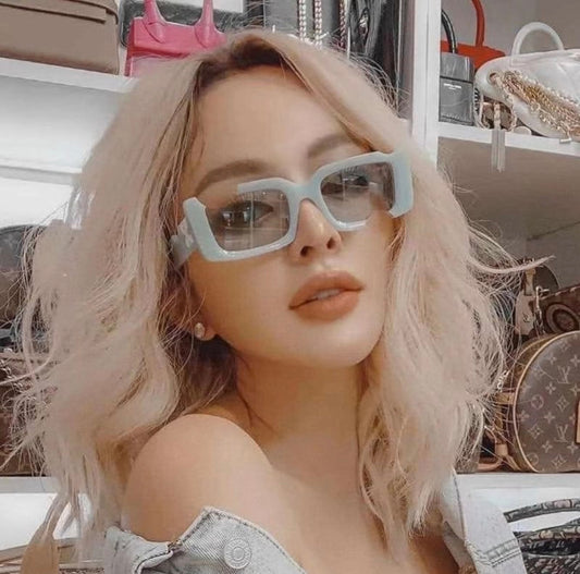 off cady rectangle-frame sunglasses