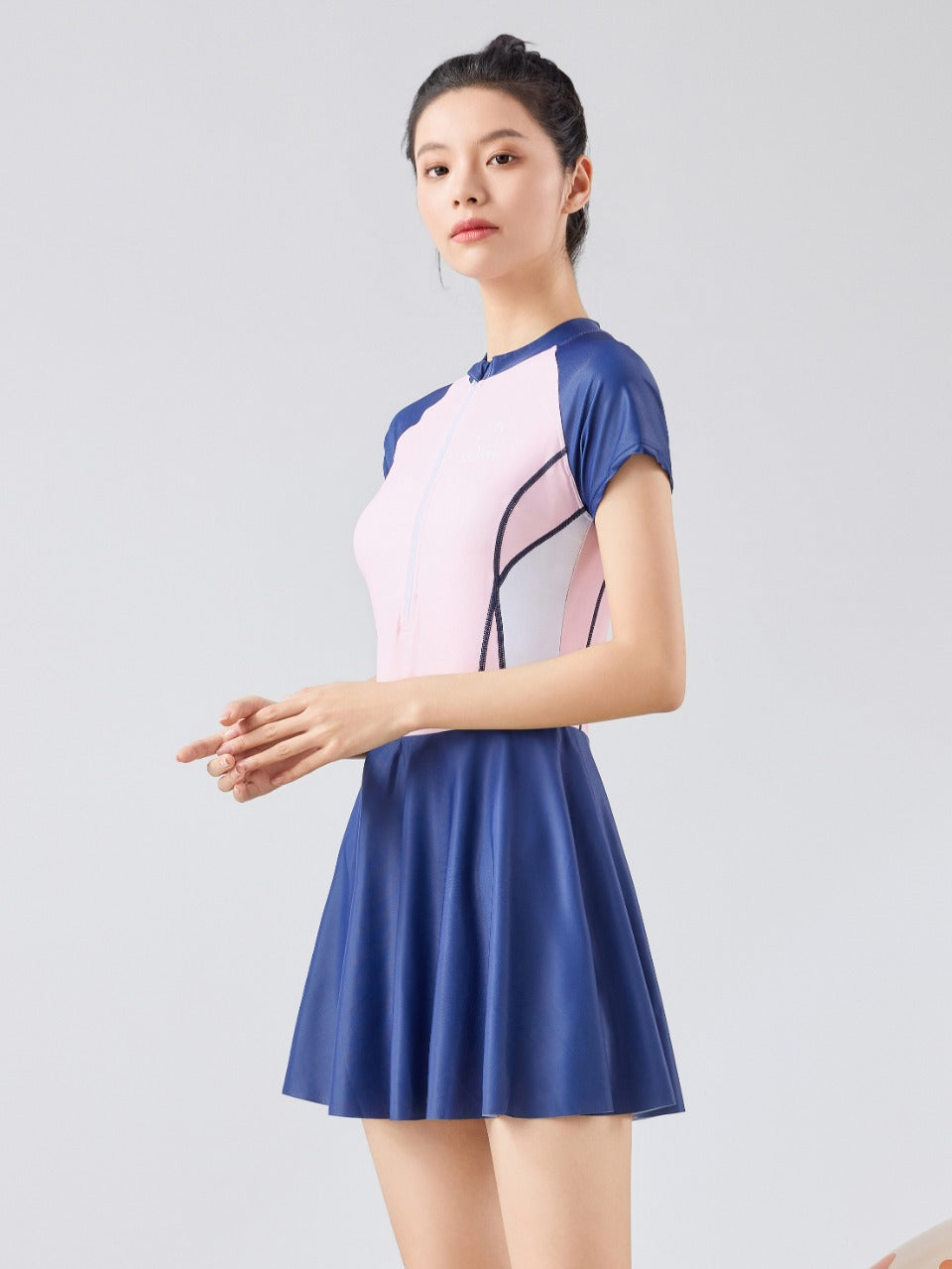 SunSurge Sporty Skirt Swimsuit