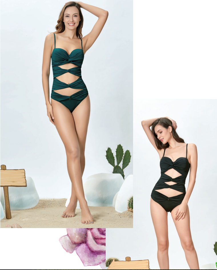 SeductaCross One-Piece Swimsuit