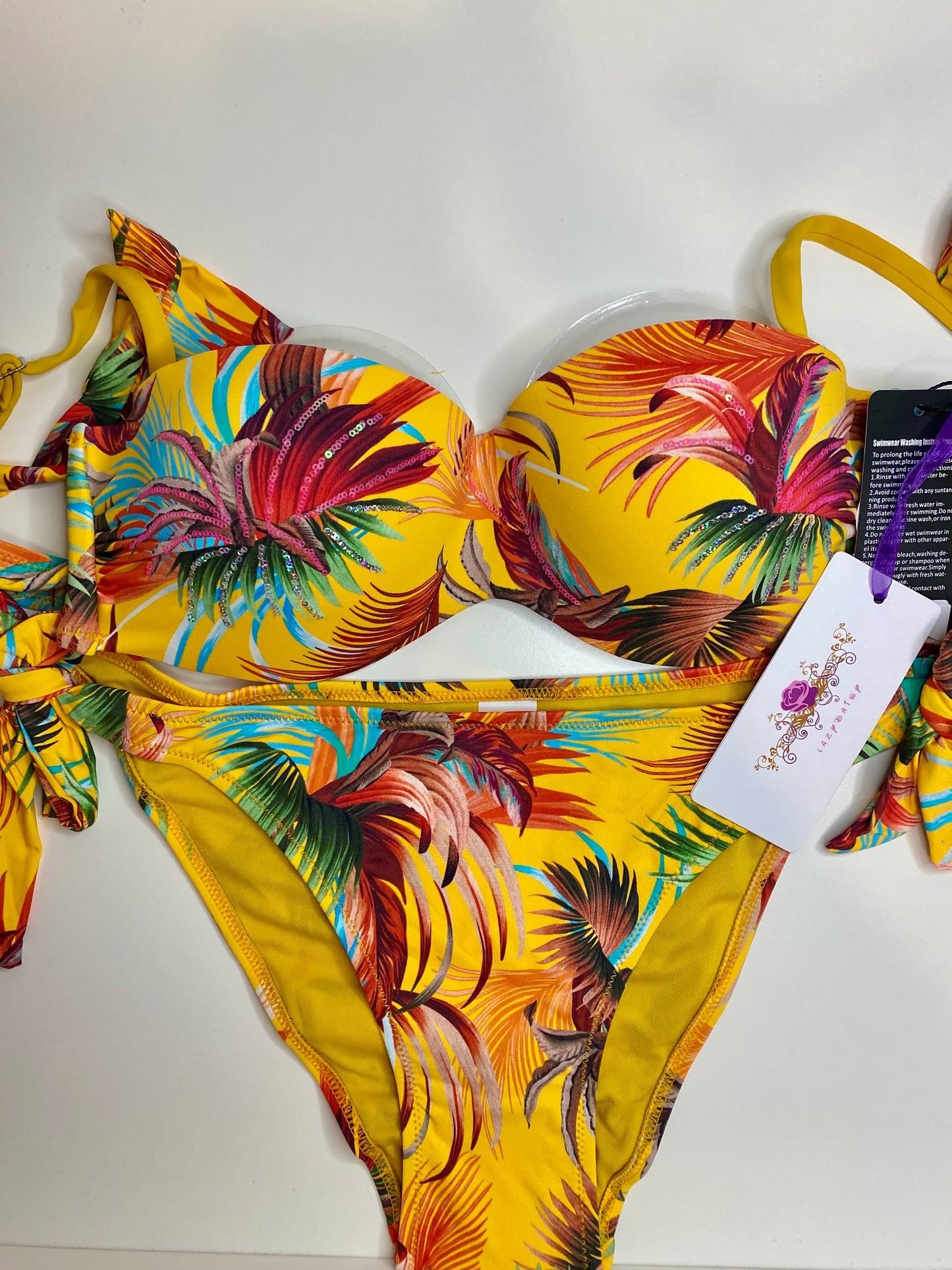 Tropic Glam Floral Bikini Set