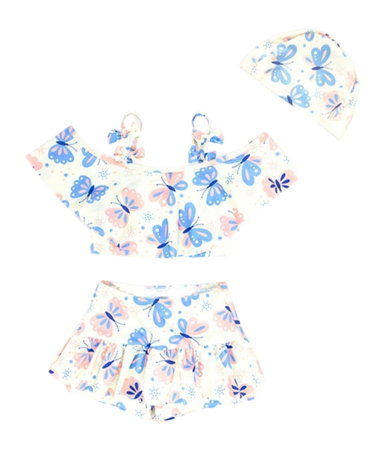 Butterfly Breeze 3-Piece Swimwear Set