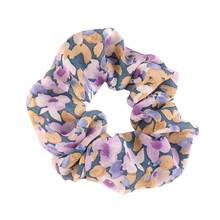 Load image into Gallery viewer, Floral Chiffon Scrunchie
