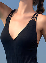 Load image into Gallery viewer, Shoreline Stitched  One piece Swimsuit
